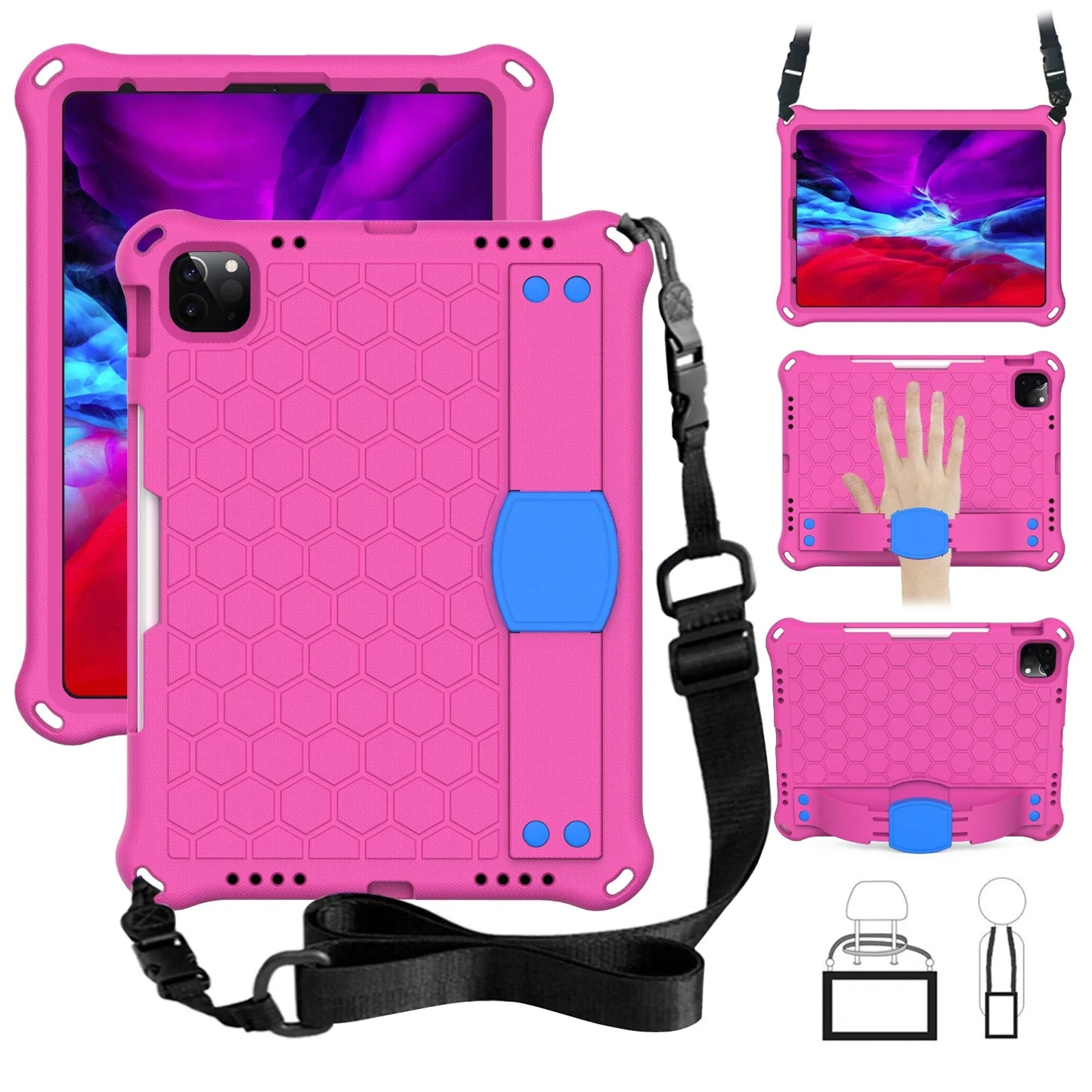 For iPad 10 2022 10th Generation Tablet Case for A2757 A2777 A2696 Kids safe shockproof Protective Cover funda Non-toxic EVA