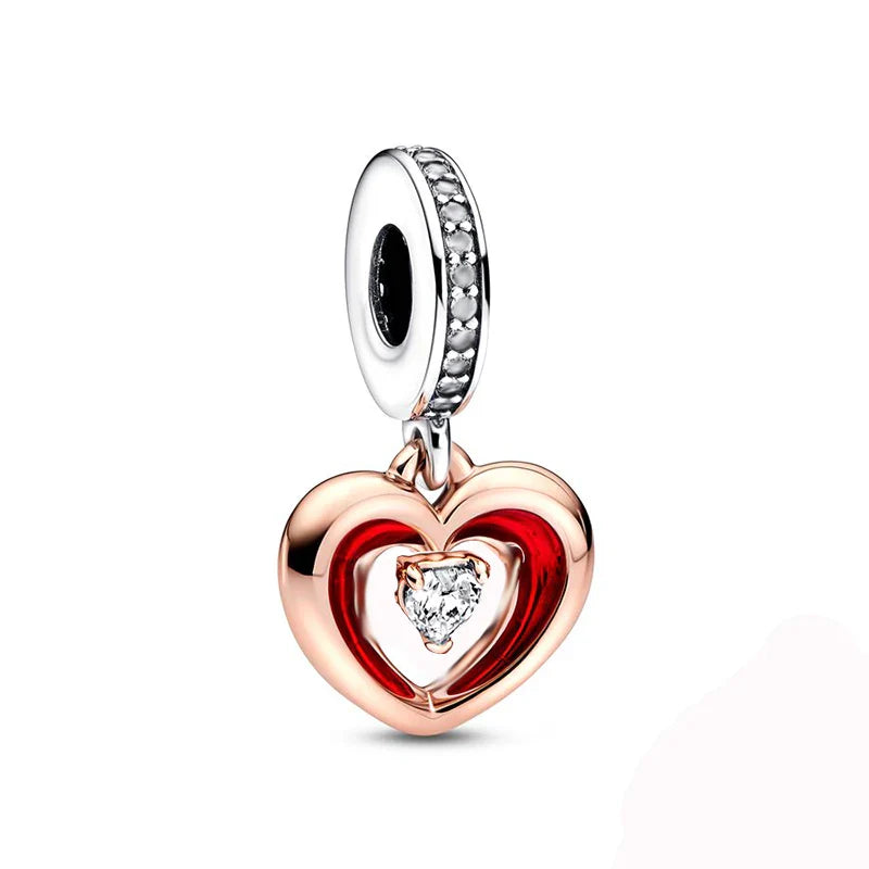Newest Deer Star Witch Cat Castle Beads Shining Pendants Fit Original Pandora Charms Silver Color Bracelets DIY Women's Jewelry