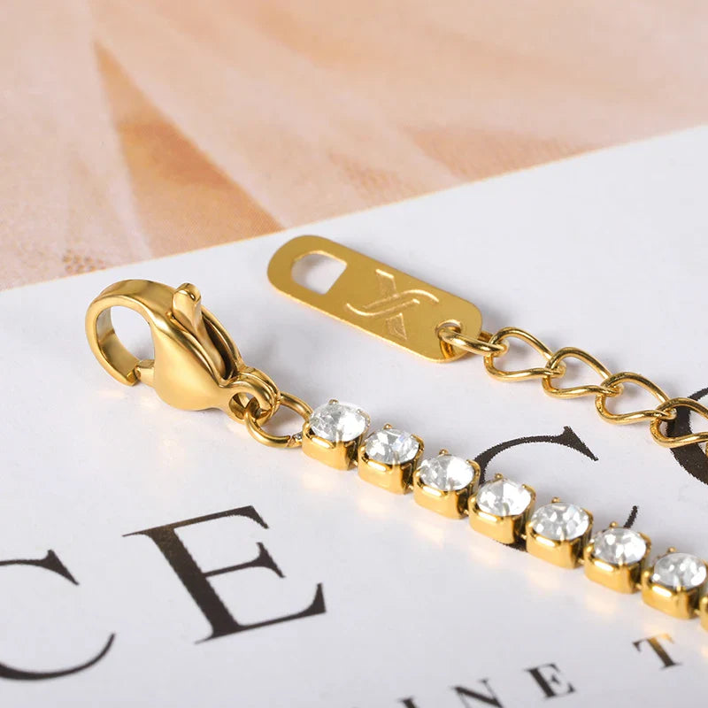 Punk Cuban Chain Heart Necklace For Women Hip Pop Stainless Steel Choker Fashion Wedding Party Jewelry Gift