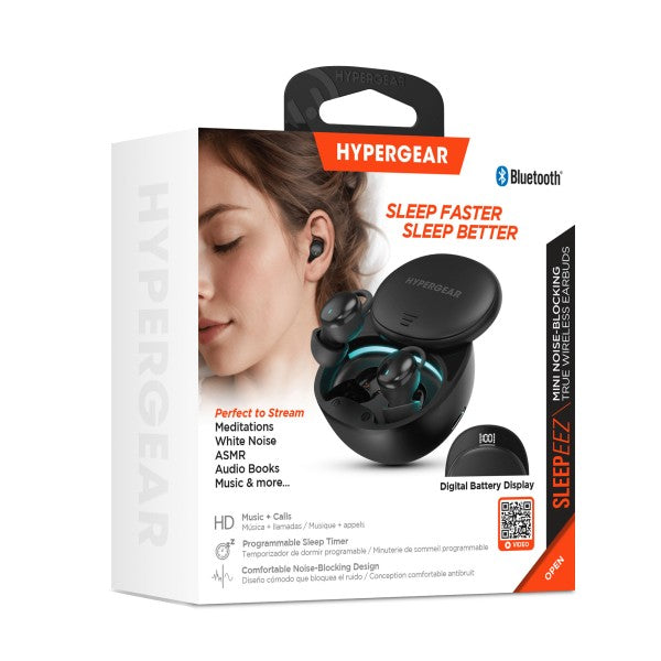 Sleep faster and sleep better. SleepEEZ Mini Earbuds