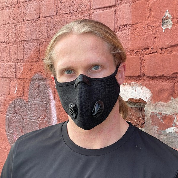 Whether you're cycling through traffic, running dusty trails, or powering through outdoor workouts, the Sports Face Mask with Activated Carbon Filter is your shield against the elements. Designed for athletes and active lifestyles, it combines breathable comfort with advanced filtration—so you can focus on performance, not pollution