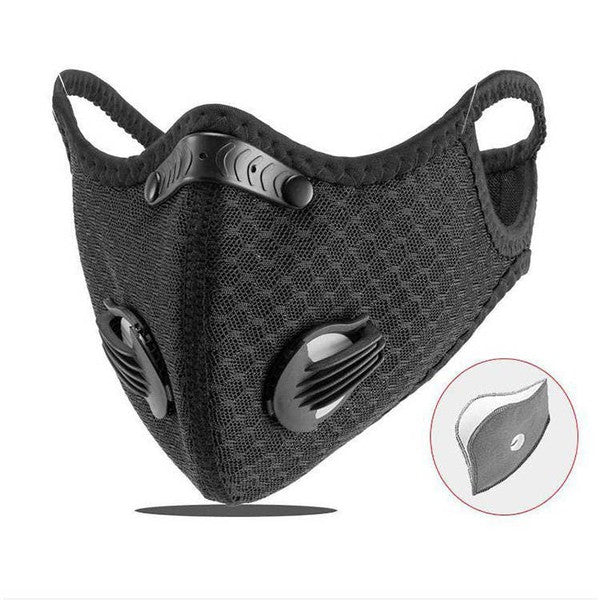 Whether you're cycling through traffic, running dusty trails, or powering through outdoor workouts, the Sports Face Mask with Activated Carbon Filter is your shield against the elements. Designed for athletes and active lifestyles, it combines breathable comfort with advanced filtration—so you can focus on performance, not pollution