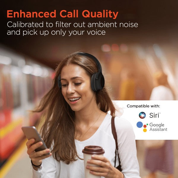 Stealth2 ANC Headphones enhanced call quality