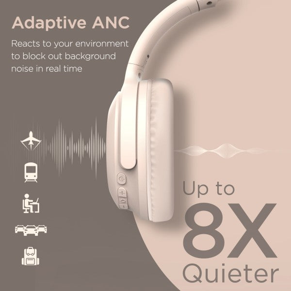 Stealth2 ANC Headphones Adaptive ANC