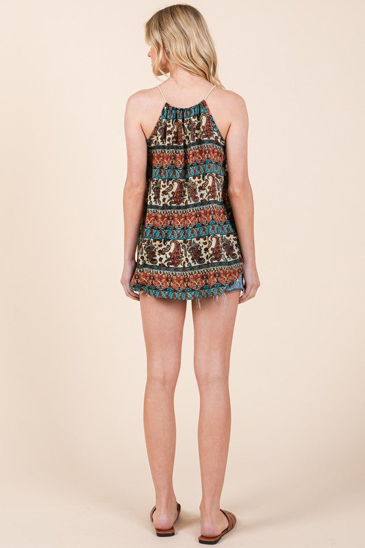 Easy to dress up or down, this tie-front top brings texture and shape to your look.