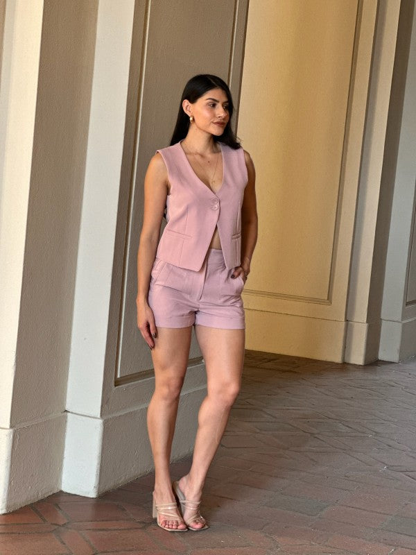 Two-Button Dress Vest