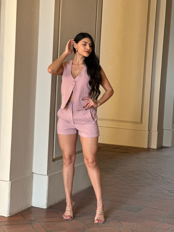 Two-Button Dress Vest