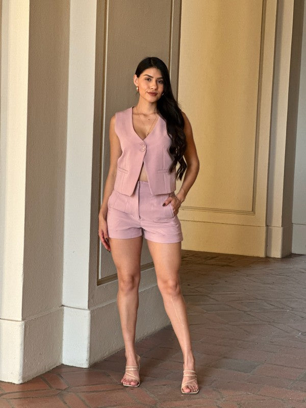 Two-Button Dress Vest