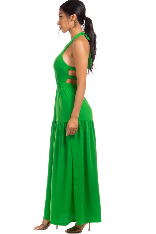 The sexy-maxi-dress-9 is a fitted, floor-length gown with a daring silhouette, plunging neckline, and sculpted contours that elongate the figure while exuding confident, sultry glamour.