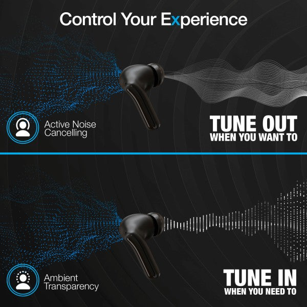 Control your experience with Xpods ANC Earbuds