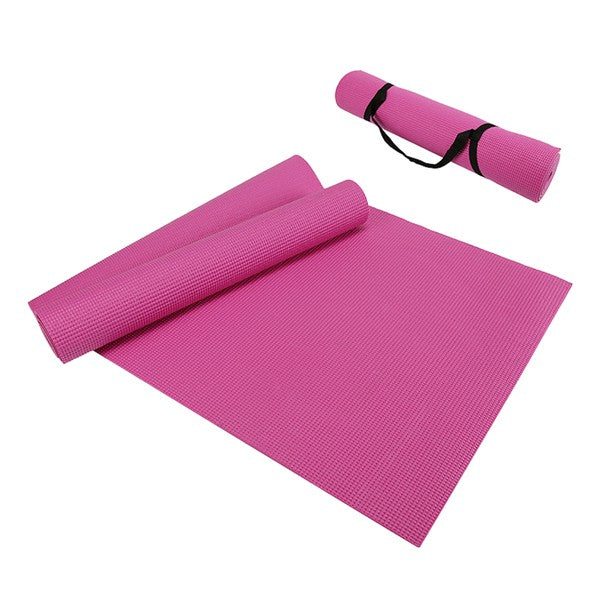 Whether you're deep in downward dog or stretching into savasana, this Yoga Mat With Carrying Straps supports your practice with comfort and convenience. Lightweight, cushioned, and easy to transport, it’s perfect for yogis on the move—from studio sessions to park flows.