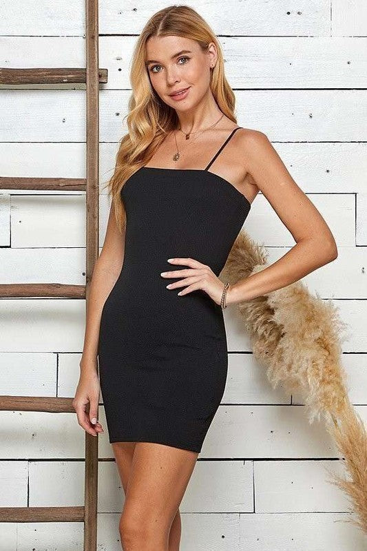 Square Neck Bullet Textured Cami