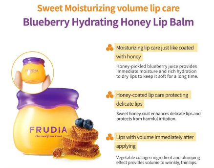 FRUIDA Hydrating Honey Lip Balm