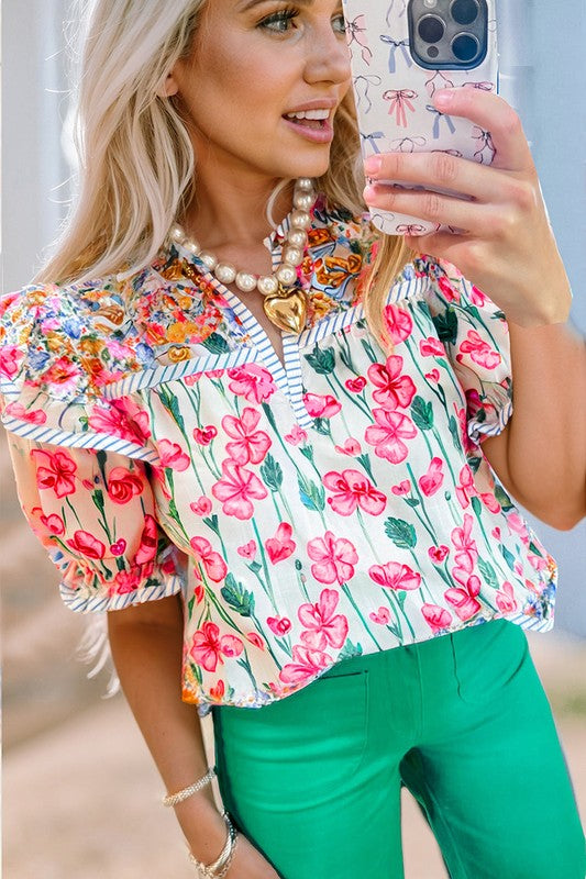 V-neckline that flatters the collarbone and adds a stylish touch.