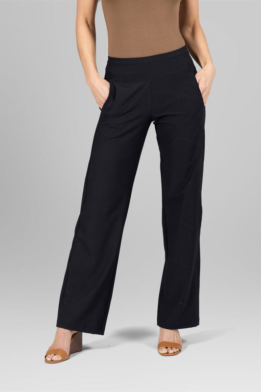 TRAVELER PANT: BLACK TRAVELFLEX