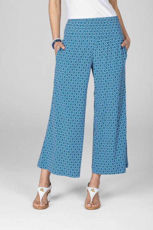 PORTOFINO ANKLE PANT: SUMMER GEO