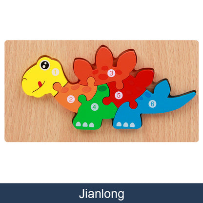 3D Wooden Puzzle
