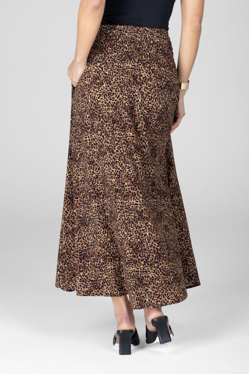 PORTOFINO SKIRT: LEOPARD