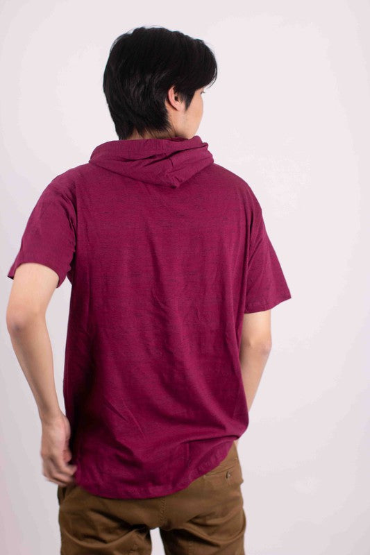 Light Weight Tribland Short Sleeves Hoodie