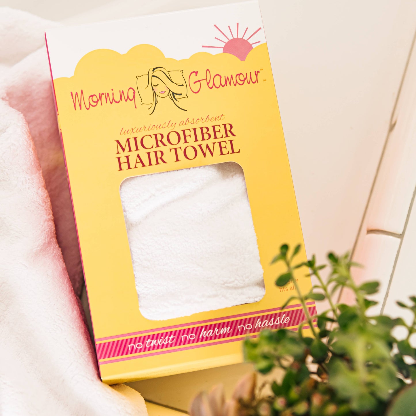 Morning Glamour - Microfiber Hair Towel