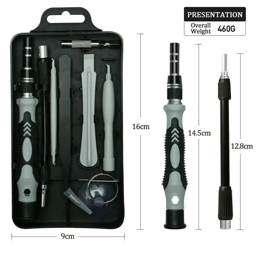 117-Piece Magnetic Screwdriver Kit for iPhone & MacBook