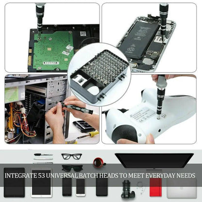 117-Piece Magnetic Screwdriver Kit for iPhone & MacBook