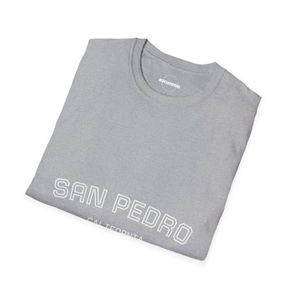 San Pedro California Tee — Minimal Coastal Graphic T-Shirt
