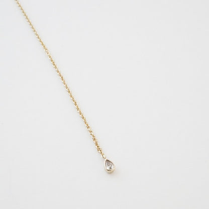 Crystal Lariat Necklace