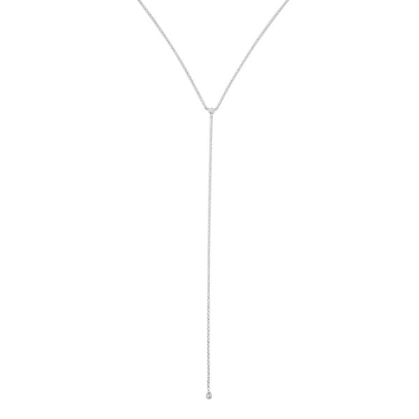 Crystal Lariat Necklace