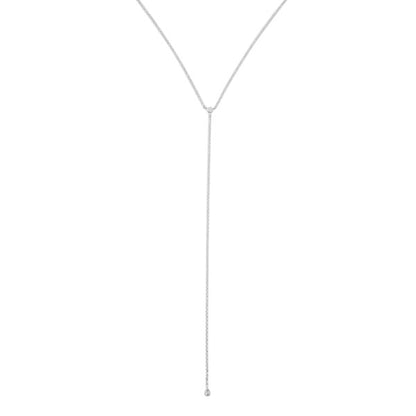 Crystal Lariat Necklace