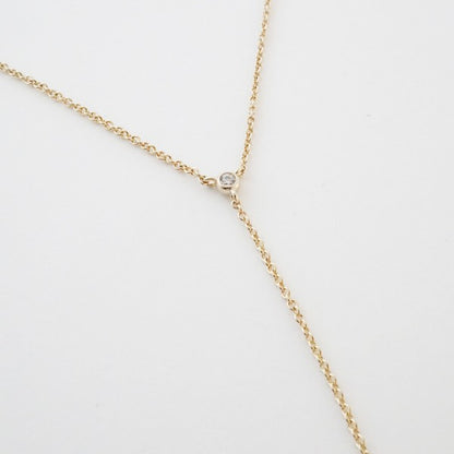 Crystal Lariat Necklace