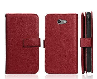 Leather phone wallet
