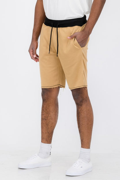 Weiv Raw Cut Sweat Shorts