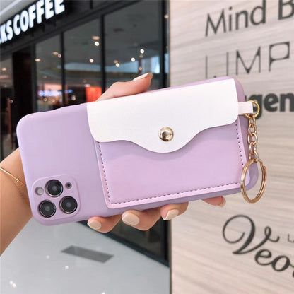 Cartoon Coin Purse Mobile Phone Case Messenger Lanyard