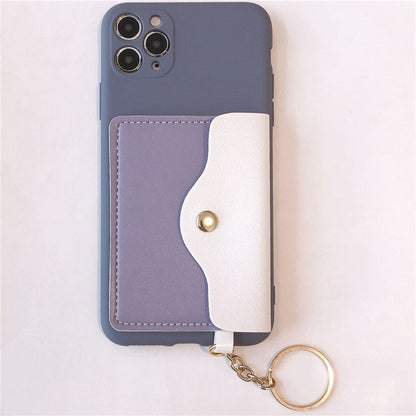 Cartoon Coin Purse Mobile Phone Case Messenger Lanyard