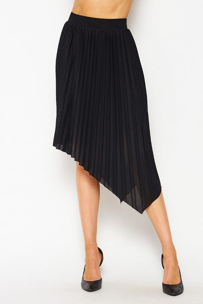 PLUS Asymmetrical Lined Skirts