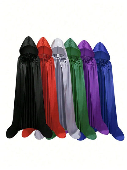 Halloween Hooded Cloak/Cape Costume for Men & Women