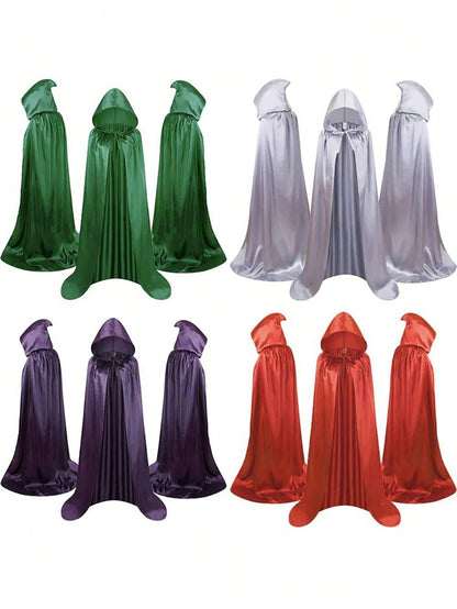 Halloween Hooded Cloak/Cape Costume for Men & Women