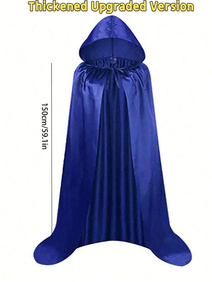 Halloween Hooded Cloak/Cape Costume for Men & Women