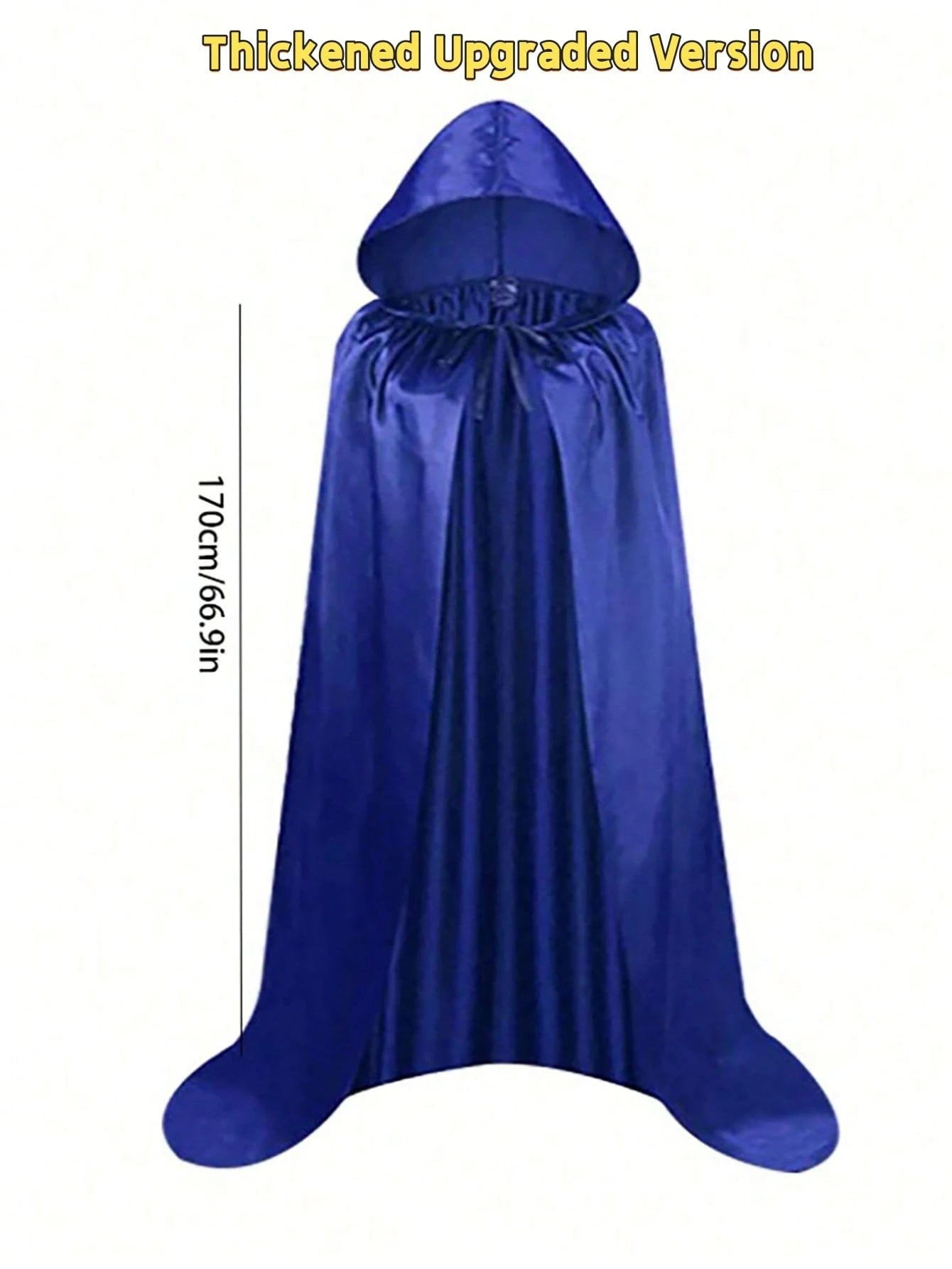 Halloween Hooded Cloak/Cape Costume for Men & Women