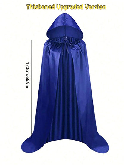 Halloween Hooded Cloak/Cape Costume for Men & Women