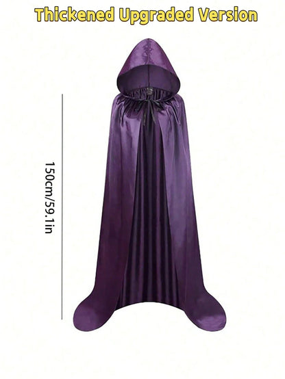 Halloween Hooded Cloak/Cape Costume for Men & Women
