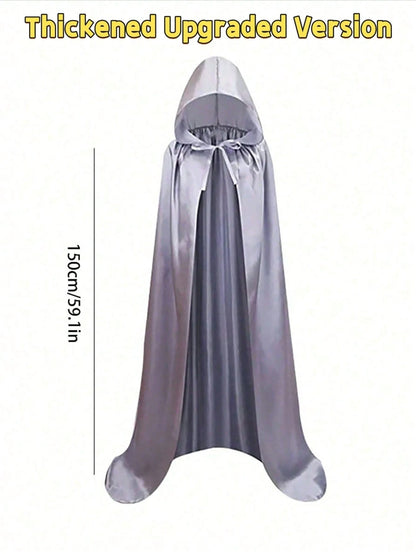 Halloween Hooded Cloak/Cape Costume for Men & Women