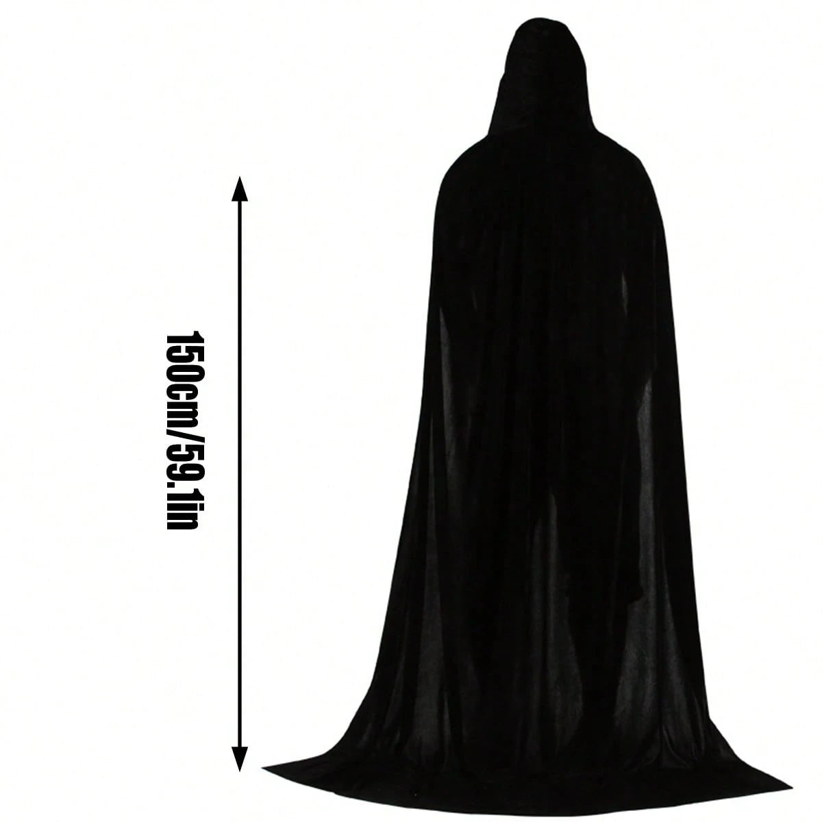 Halloween Hooded Cloak/Cape Costume for Men & Women