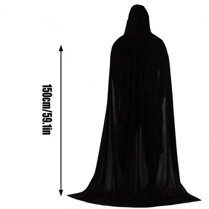 Halloween Hooded Cloak/Cape Costume for Men & Women