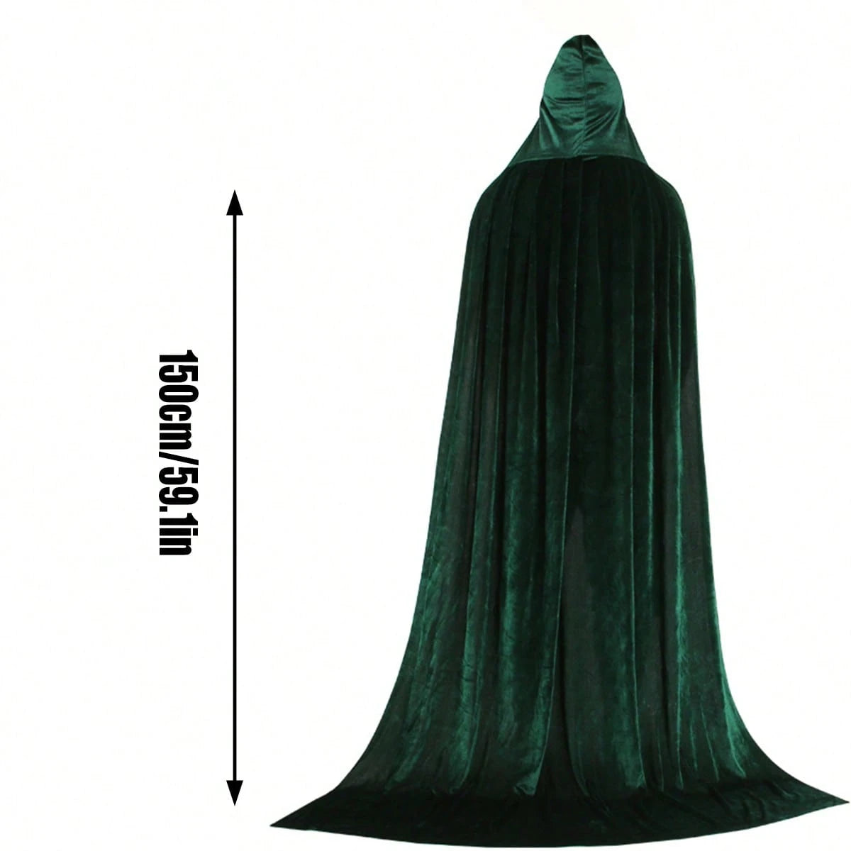 Halloween Hooded Cloak/Cape Costume for Men & Women