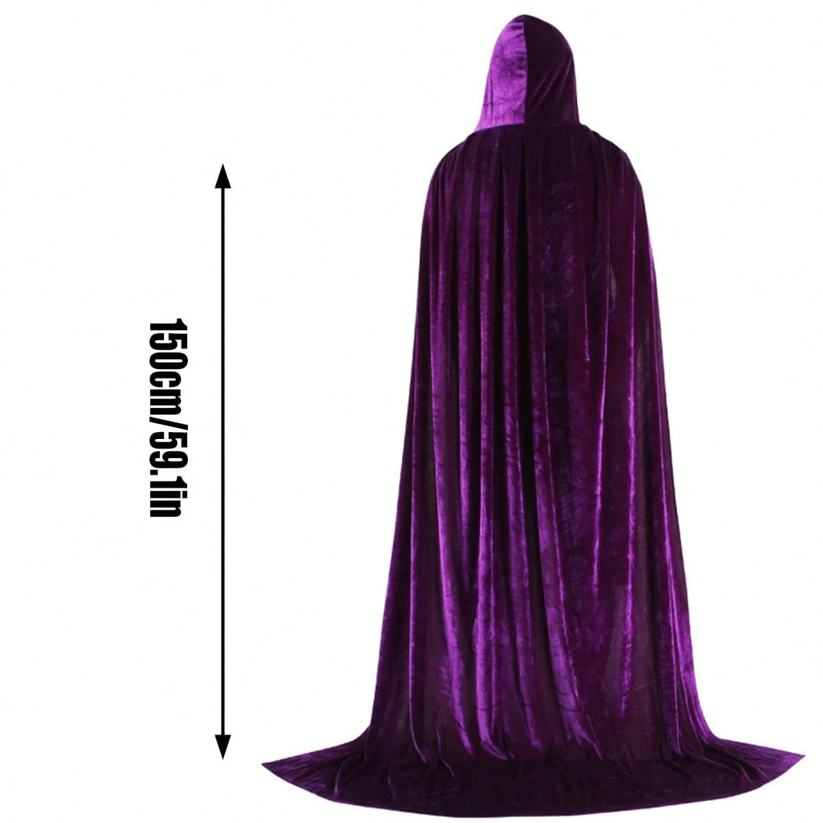 Halloween Hooded Cloak/Cape Costume for Men & Women