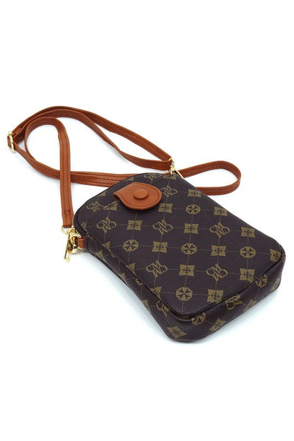 CM Monogram Mini Crossbody Bag Cell Phone Purse