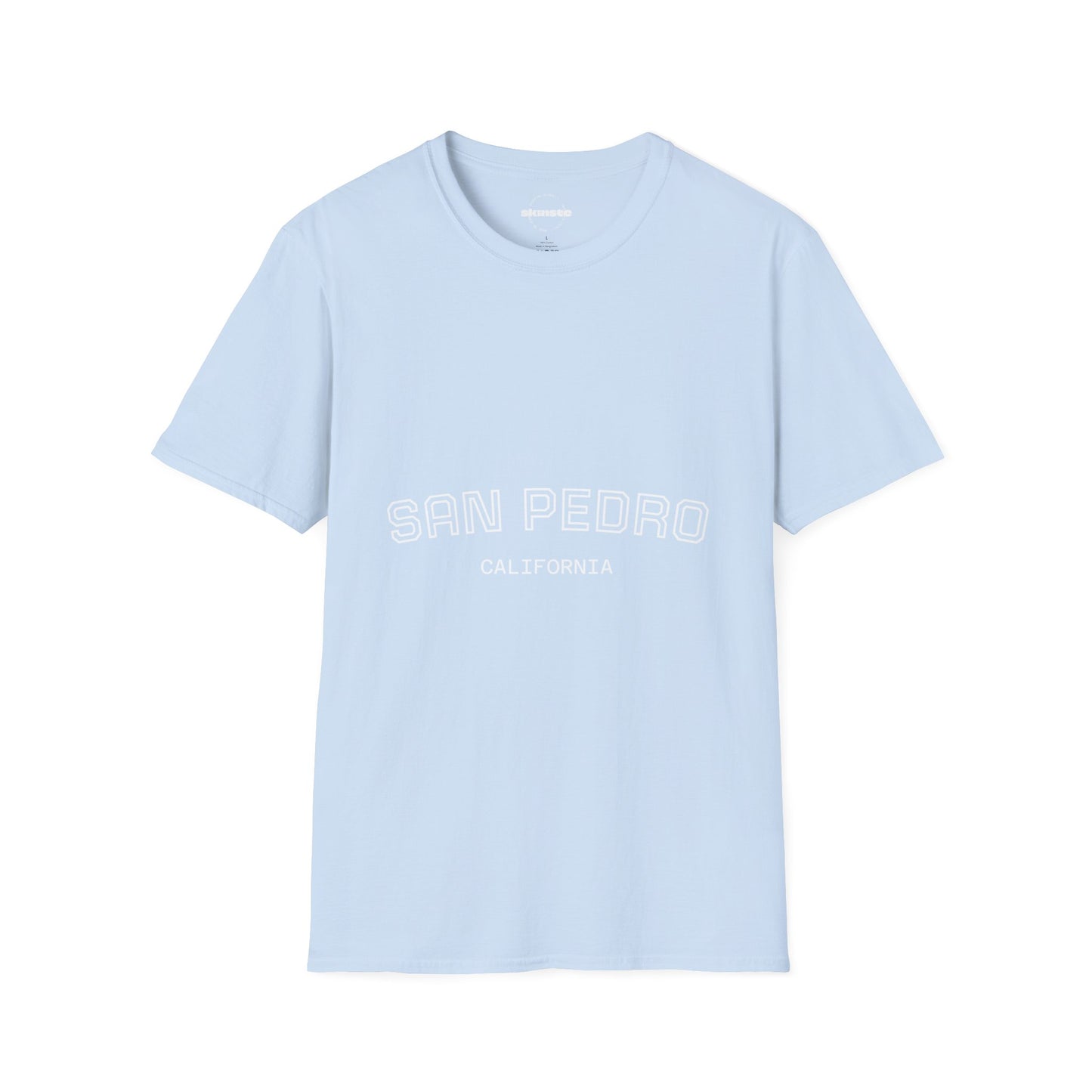 San Pedro California Tee — Minimal Coastal Graphic T-Shirt