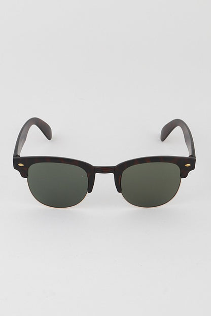 Tinted Clubmaster Sunglasses